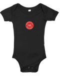 Black onesie-Red & White HB