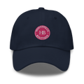 Navy hat & pink HB logo
