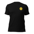 Black with yellow & white logo
