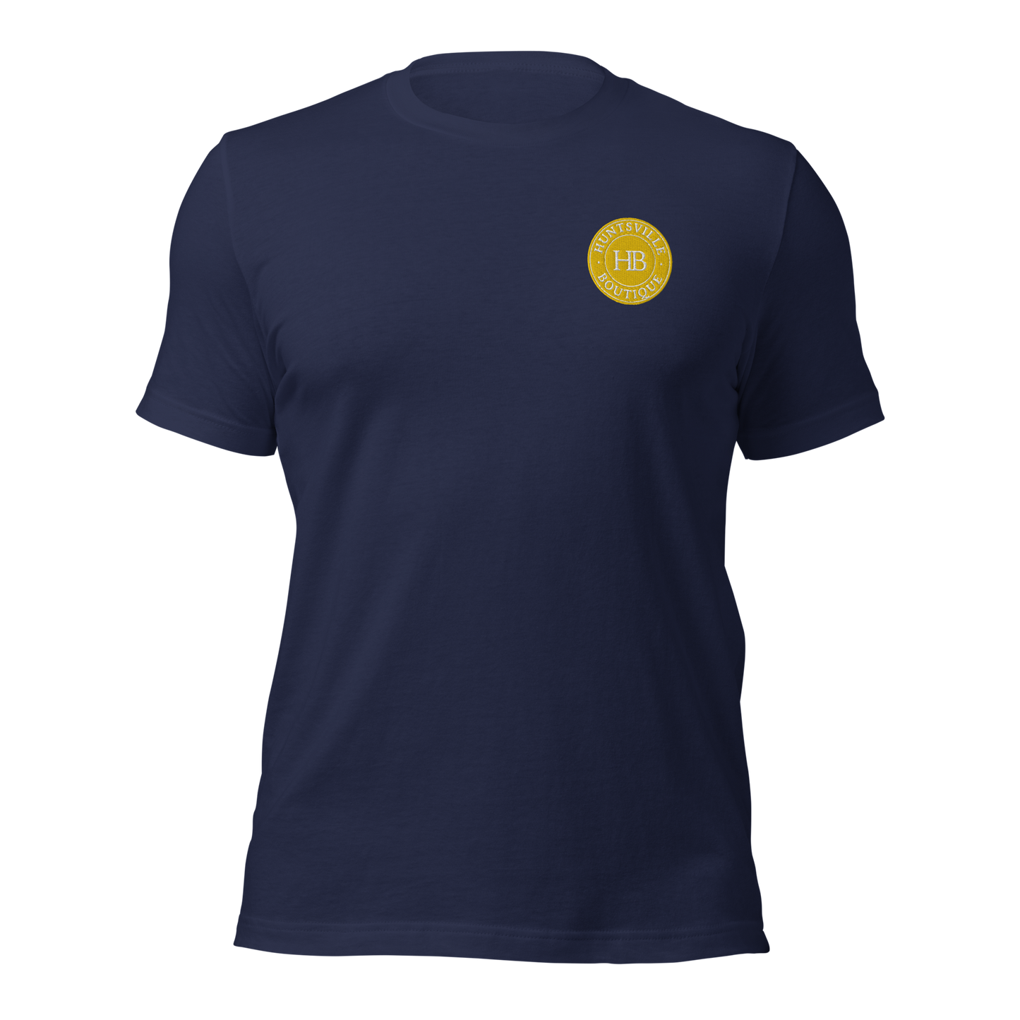 Navy with yellow & white logo