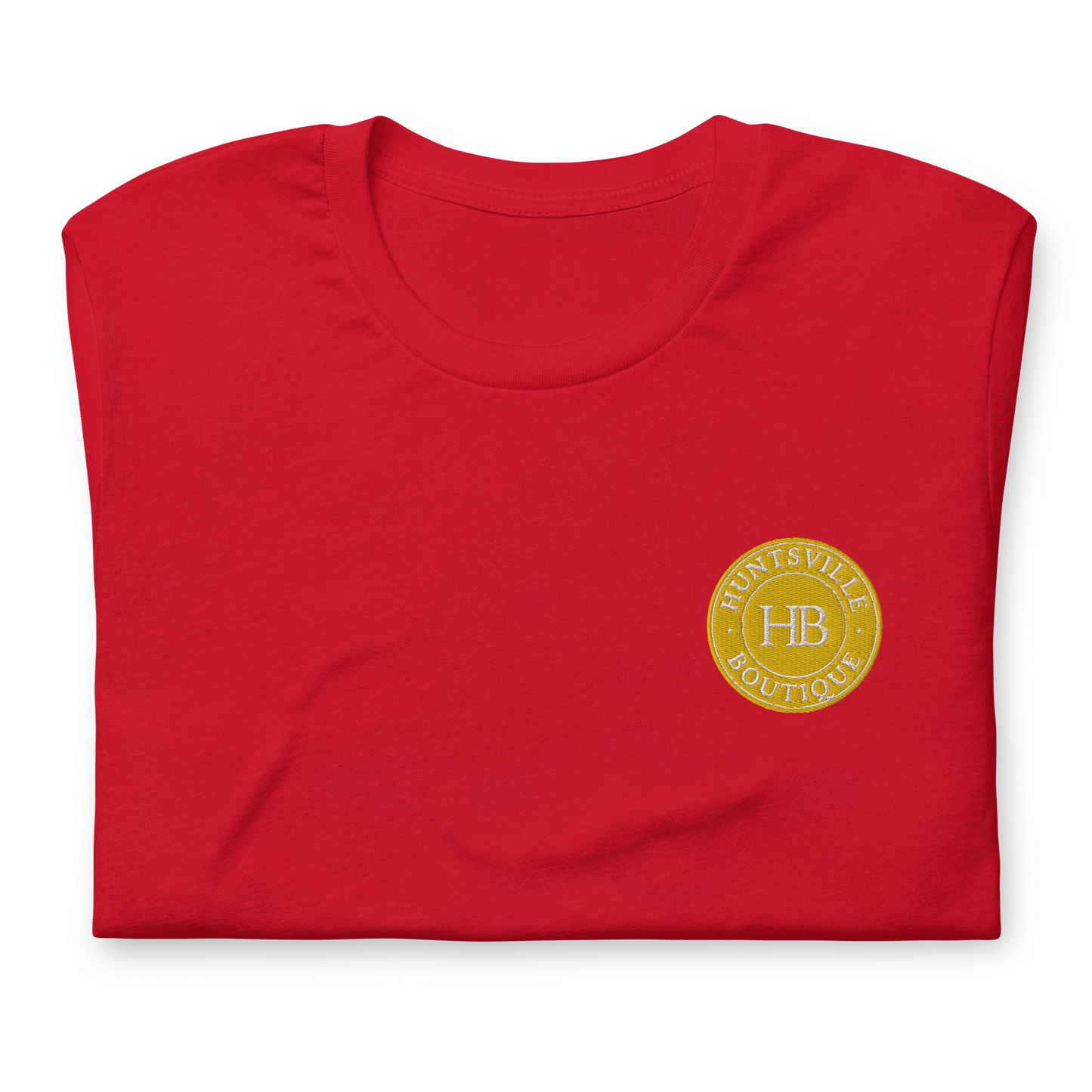 HB Red soft cotton tee