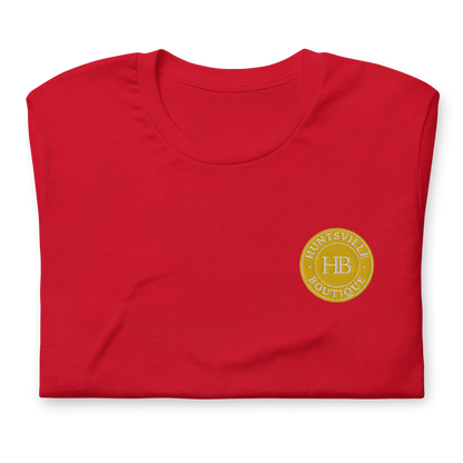 HB Red soft cotton tee