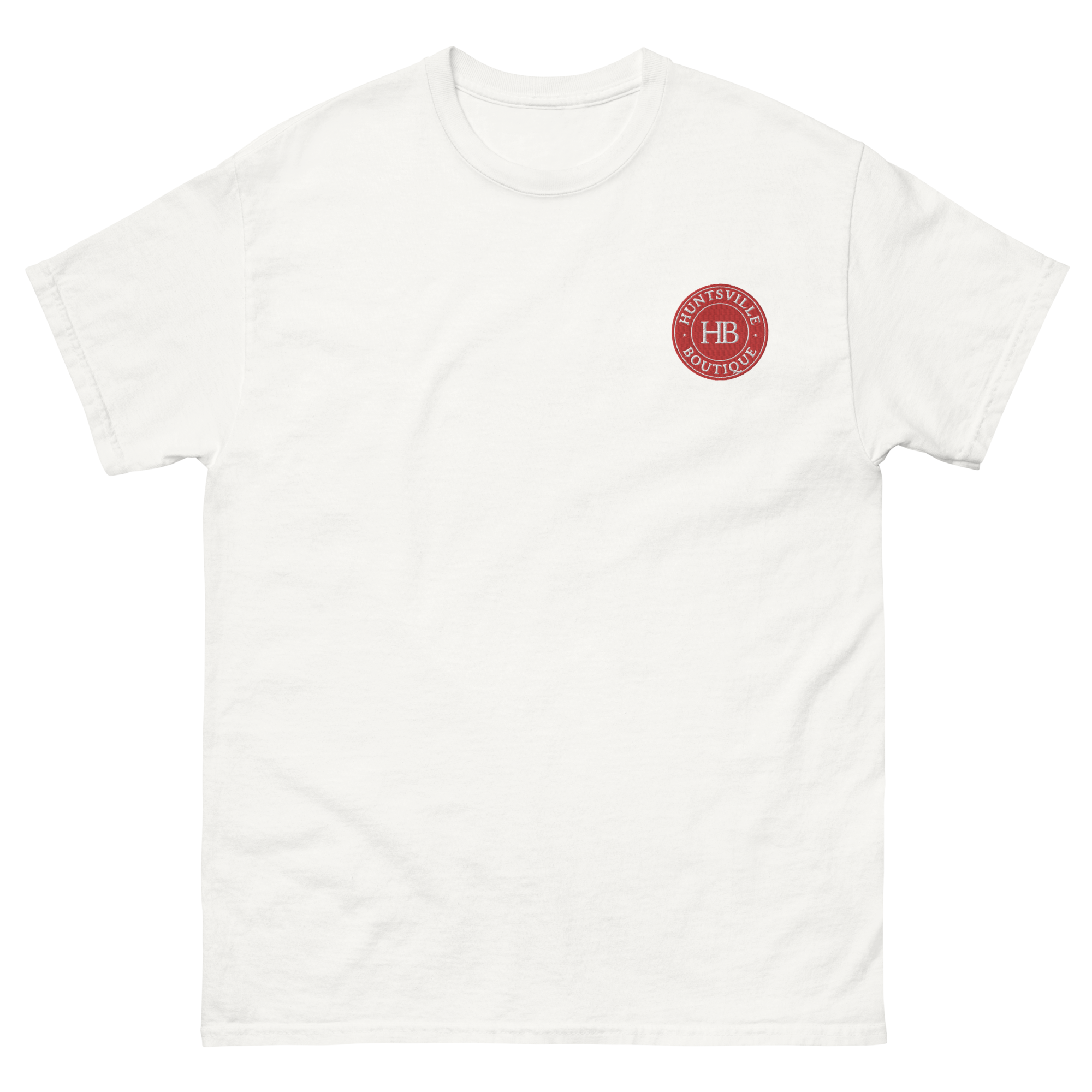 White Classic with red & white logo
