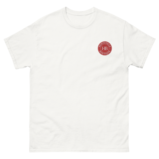 White Classic with red & white logo