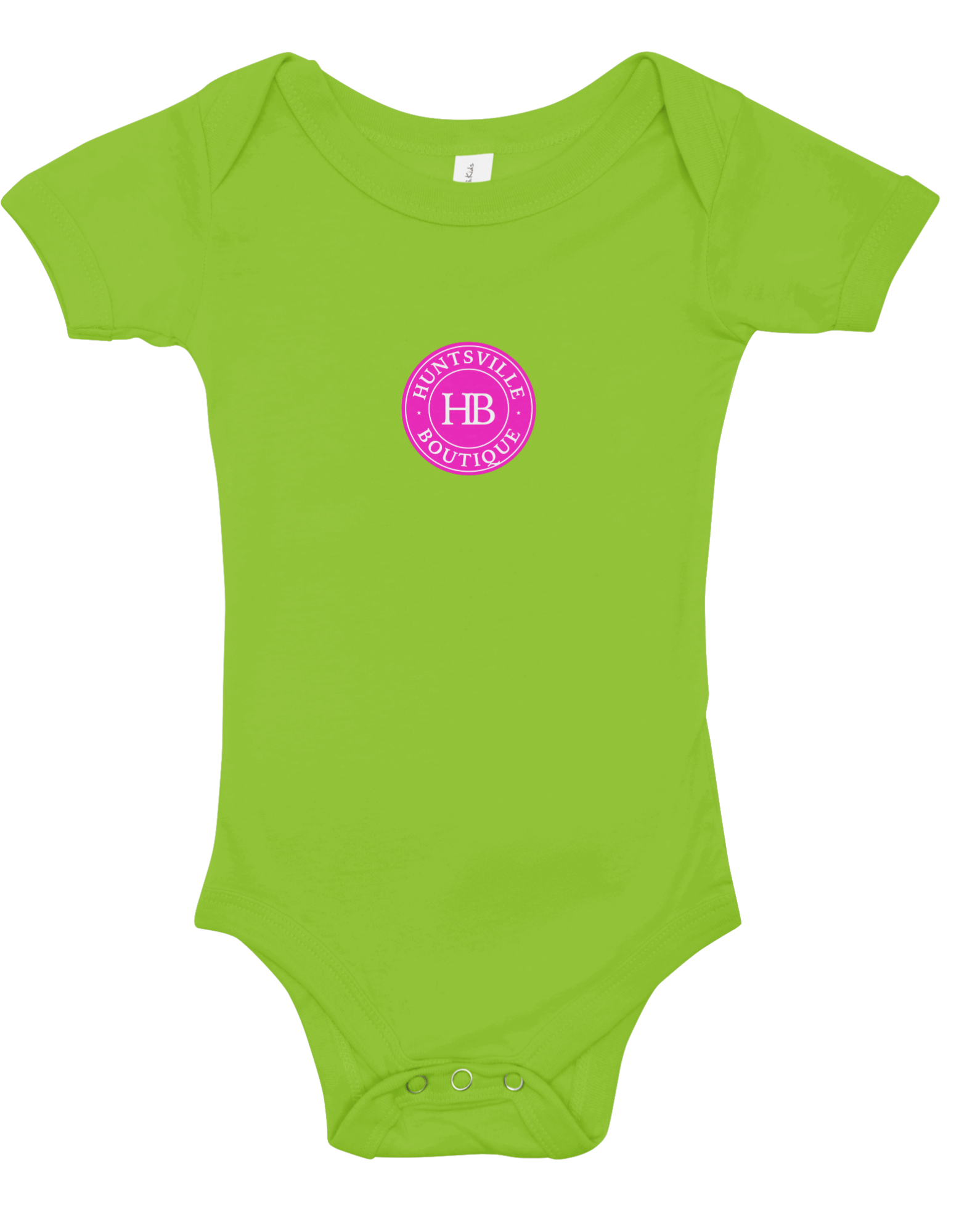 Lime Green & Pink onesie