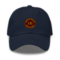 Navy hat-HB maroon & gold logo