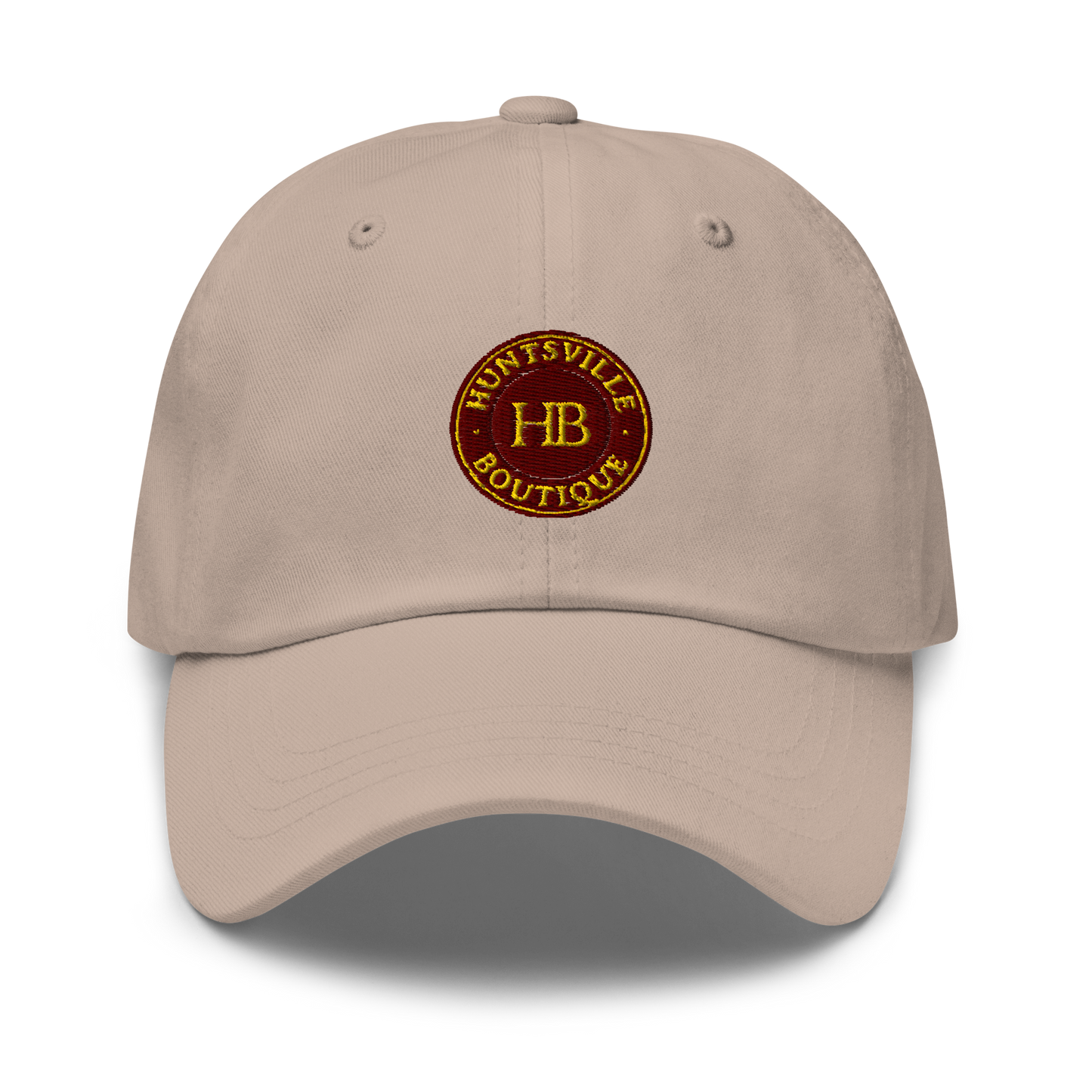 Beige classic-HB maroon & gold logo